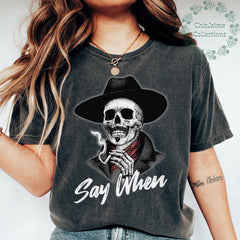 I'm Your Huckleberry Say When Shirt, Val Kilmer Doc Holliday Shirt, Vintage RIP Val Kilmer Unisex Tee, Cowboy Tee