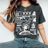 Juice WRLD Vintage Doodle Shirt, 90s Bootleg Rap Graphic Tee, Retro Hip-Hop Fan Gift, Unisex Streetwear T-Shirt