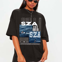 SZA SOS Album Shirt, Sza New Album Aesthetic T-Shirt, Music RnB Singer Rapper Shirt, Gift For Fans, Concert Shirt, Unisex Softstyle T-Shirt