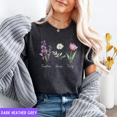 Subtle FDT Shirt, F*ck Donald Trump Tshirt, Floral FDT Gift, Flower Anti Trump T-shirt, Anti MAGA Shirts, Political T shirt, Feminist Gift