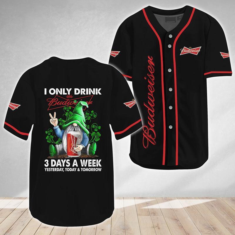 Budweiser Of Gnome Baseball Jersey - Shirt King