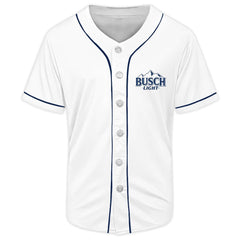 Busch Light Fishing Time Baseball Jersey - Shirt King