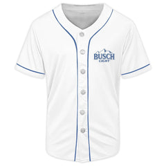Busch Light Go Fishing Baseball Jersey - Shirt King
