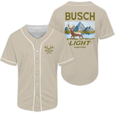 Busch Light Hunting Baseball Jersey - Shirt King