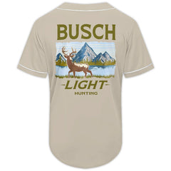 Busch Light Hunting Baseball Jersey - Shirt King