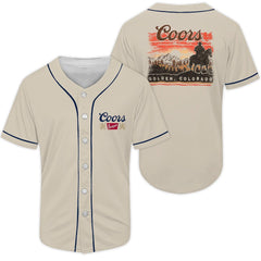 Coors Banquet Colorado Baseball Jersey - Shirt King