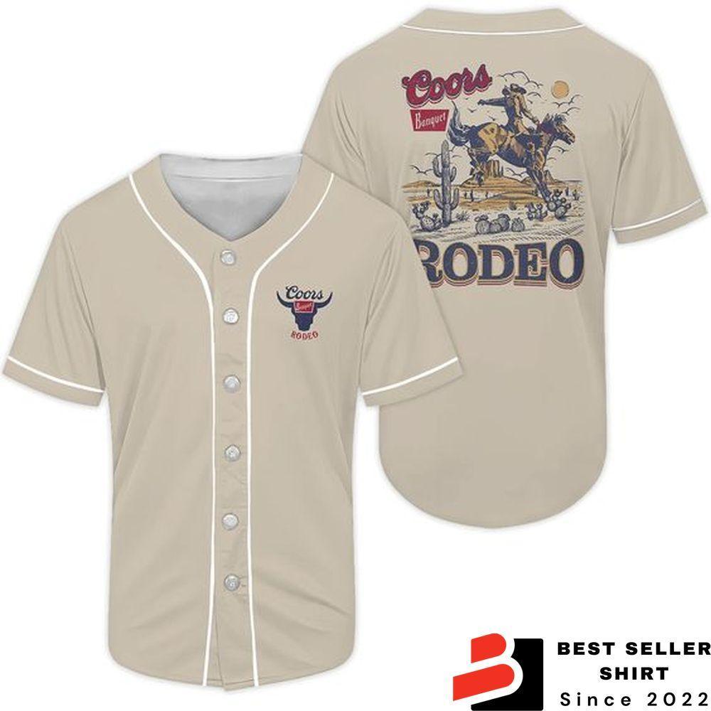 Coors Banquet Rodeo Baseball Jersey Coors Lovers Gifts - Best Seller Shirts Design In Usa - Shirt King