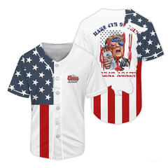 Coors Light Donald Trump Independence Day Baseball Jersey - Shirt King