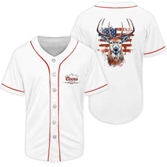 Coors Light USA Light Deer Baseball Jersey - Shirt King