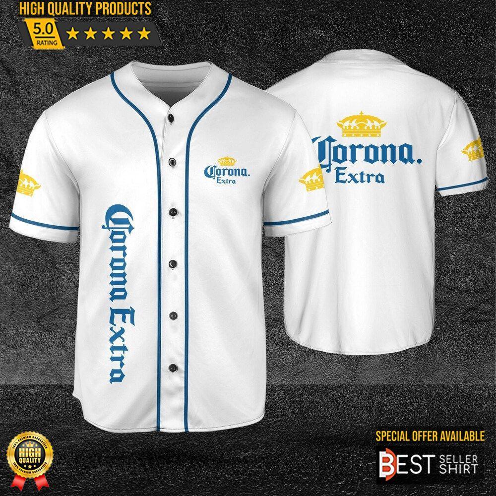 Corona Beer Logos Baseball Jersey Shirt Beer Lovers Corona Gift - Best Seller Shirts Design In Usa - Shirt King