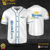 Corona Beer Logos Baseball Jersey Shirt Beer Lovers Corona Gift - Best Seller Shirts Design In Usa - Shirt King