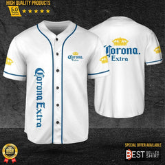 Corona Beer Logos Baseball Jersey Shirt Beer Lovers Corona Gift - Best Seller Shirts Design In Usa - Shirt King