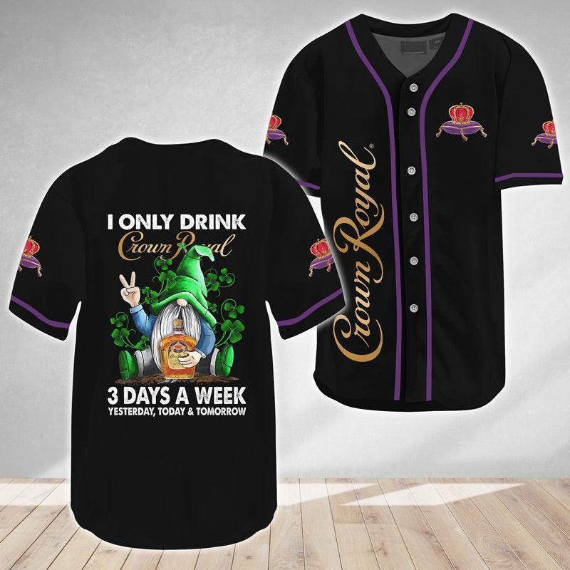 Crown Royal Of Gnome Baseball Jersey - Shirt King