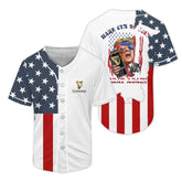Guinness Donald Trump Independence Day Baseball Jersey - Shirt King