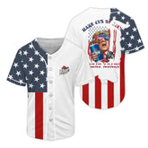 Labatt Blue Donald Trump Independence Day Baseball Jersey - Shirt King