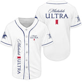 Michelob Ultra White Baseball Jersey - Shirt King