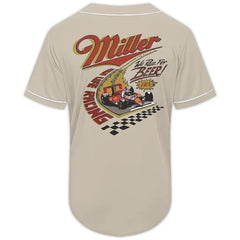 Miller High Life Racing Life Baseball Jersey - Shirt King