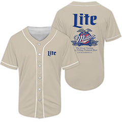 Miller Lite Eagle Baseball Jersey - Shirt King