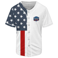 Samuel Adam Donald Trump Independence Day Baseball Jersey - Shirt King