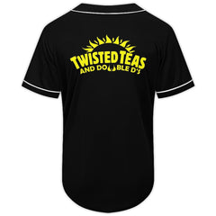 Twisted Tea And Doble D'S Baseball Jersey - Shirt King