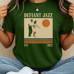 Severance Defiant Jazz Shirt, Retro 90s TV Show Tee, Sci-Fi Fan Gift, Funny Graphic Unisex Shirt, Aesthetic Dance Music Tee for Him or Her
