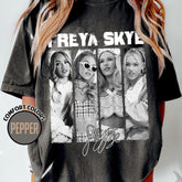 Comfort Freya Skye Bootleg Shirt, Descendants Zombies Worlds Collide Tour, The Rise Of Red, Summer Music Festival Shirt'4418337039