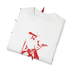 Cowboy C Inspired Concert Tee Unisex Garment-Dyed T-shirt, Beyhive Concert Shirt, Music Lover Gift, Vintage Style Graphic Tee