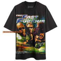 The Fast And The Furious Movie Poster Inspired Retro Unisex Classic T-Shirt'1415509258