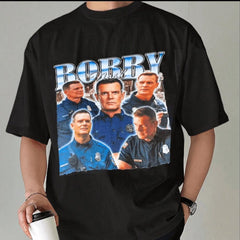Bobby Nash Shirt, 9-1-1 TV Show Tee, Firefighter Fan T-Shirt, First Responder Merch, Cast Tribute Shirt for Fans