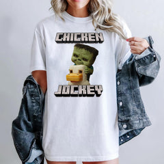 Chicken Jockey MineC Shirt, MineC shirt, Chicken Jockey, Miner T-shirt,