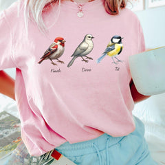 Subtle FDT Shirt, Bird FDT Gift, Bird Anti Trump T-shirt, Anti MAGA Shirts, Political Shirt, Feminist Gift, Bird Nerd Shirt