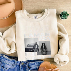 Kendrick lamar X SZA Retro Tshirt, Vintage SZA sthirt, Reto Kendrick Lamar Shirt, Bootleg tshirt Kendrick Lamar tm242