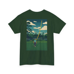 Rory McIlroy Masters Golf T Shirt Iconic 15th Hole Eagle Shot at Augusta