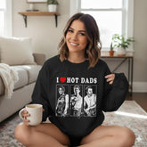 I Love Hot Dads Sweatshirt, Jonas Fan Gift, 20th Anniversary of Jonas Shirt, Concert Merch, Living the Dream Tour, Christmas Gift