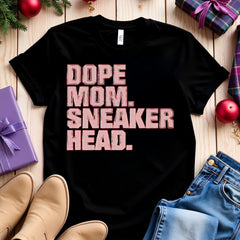 Dope Mom Sneakerhead T-Shirt Matching Jordan 3 Valentine's Day 2025, Wife Gift, Cool Mother's Birthday, Mama Shirt