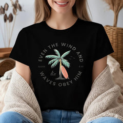 Christian Bible Verse shirt Beachy Backprint Comfort Colors Tee Trendy Oversized TShirt Unisex Tee Teen Baptism Gift Ocean Inspired Style