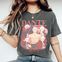 Graphic Devil May Cry shirt, Vergil, DMC shirt, Video Game T-shirt, Gaming Tshirt, Demon Hunter Tee 17425MD6