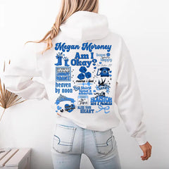 MM Am I Okay Pullover Hoodie Concert Tour Shirt Fan Crewneck Sweatshirt Album Song Tracklist Art Tee Merch Gifts for Her Gift For Daughter