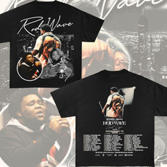 ROD WAVE T-Shirt 2 sided | Last Lap Tour | Hip Hop Tee