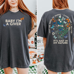 The Giver Chappell Roan Shirt LGBTQ+ Pride Tee Vintage Botanical Design Country Music Outfit Feminist Shirt Pride Shirt