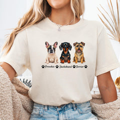 Frenchie Dachshund Terrier Shirt Subtle FDT Shirt Democrat Shirt Liberal Pet Lover Shirt Funny Political Shirt Anti Trump Shirt Equality Tee