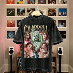 Washed Chappell Roan Midwest Princess Vintage Unisex Shirt, Homage tee, 90s retro design graphic T-Shirt: Ideal Gift for Him and Her CR01