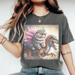 Dungeon Crawler Carl Comfort Colors Shirt, Princess Donut & Mongo Gift, Geek fashion, Gift For Novel Lovers 14425MD74