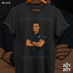 Captain Bobby Nash T-shirt, Captain Bobby Nash Death, Peter Krause Exit, 2018-2025 Gift For Her, Unisex Heavy Cotton