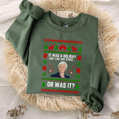 True Crime Ugly Christmas Sweater Party Sweatshirt, Funny Christmas Sweatshirt, Funny Christmas Sweatshirt, Christmas Hoodie Party'4386135347