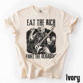 Bernie Sanders, Fight Oligarchy Tour Shirt, Resist Shirt, Protest Shirt, Eat The Rich, Fuck Trump, Anti Trump, Bernie Sanders Shirt, FDT