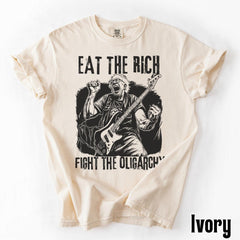 Bernie Sanders, Fight Oligarchy Tour Shirt, Resist Shirt, Protest Shirt, Eat The Rich, Fuck Trump, Anti Trump, Bernie Sanders Shirt, FDT