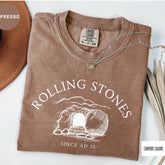 Rolling Stones Since AD 33 T-Shirt - Jesus Easter Shirt - Religious Easter Shirt - Faith Easter Shirt - Gender Neutral