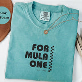 Formula 1 Shirt, Retro F1 Crewneck, Vintage Motorsport Gift, Minimal Racing Shirt, Comfort Colors Unisex Top