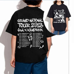 Vintage Kendrick Lamar SZA Grand National Tour 2025 Shirt, Kendrick Lamar SZA Tour 2025 Shirt, Unisex Shirt, Shirt for fan